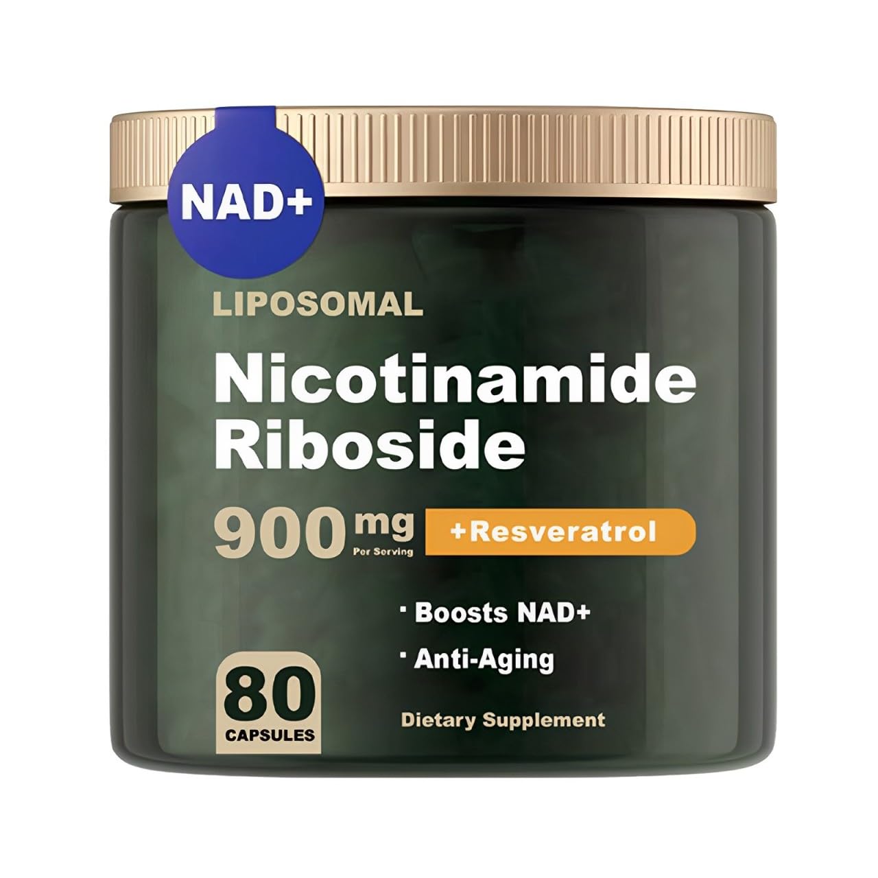 Avanteur™ NAD+ Anti-Aging Capsules – 900mg Cellular Support Formula